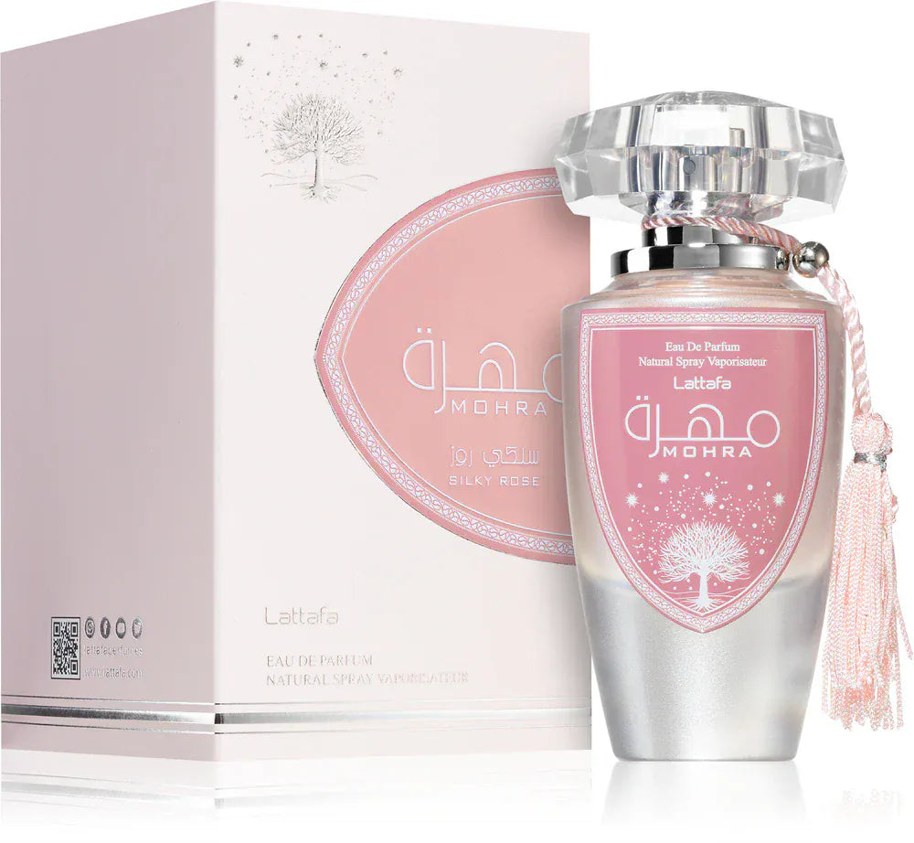 MOHRA SILKY ROSE Lattafa perfume MUJER 100ml