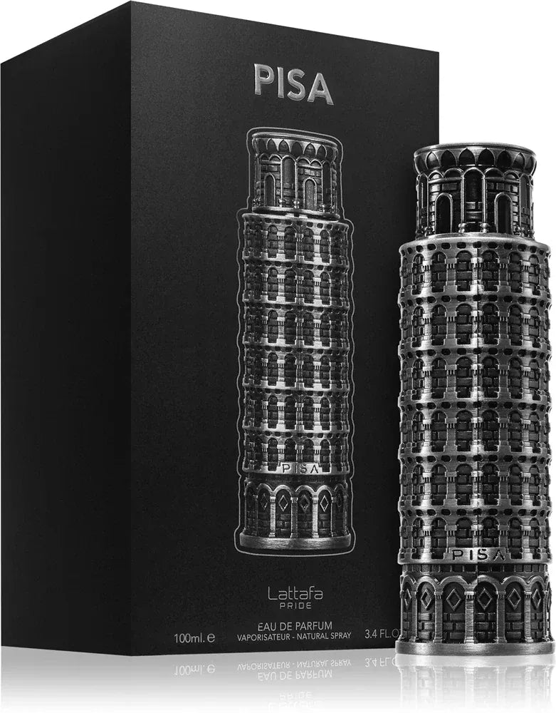 Lattafa Pisa Perfume Hombre 100ml caja embalaje original