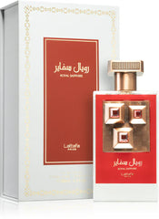 Lattafa Royal Saphire Perfume Unisex 100ml caja embalaje original