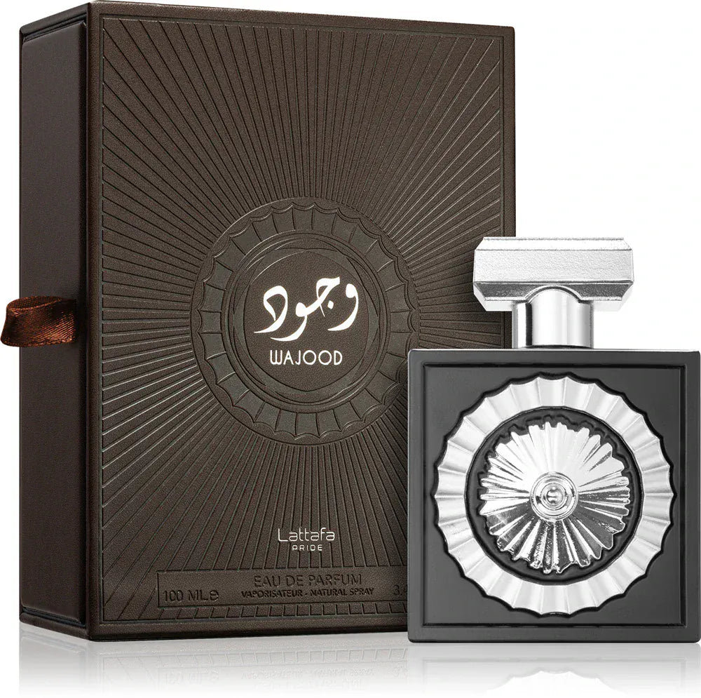 Lattafa Wajood Perfume Unisex 100ml caja embalaje original